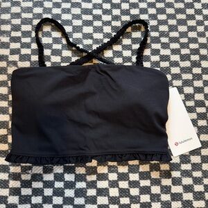 Lululemon Nulu Ruffle-Trim Cropped Tank Top Size Small